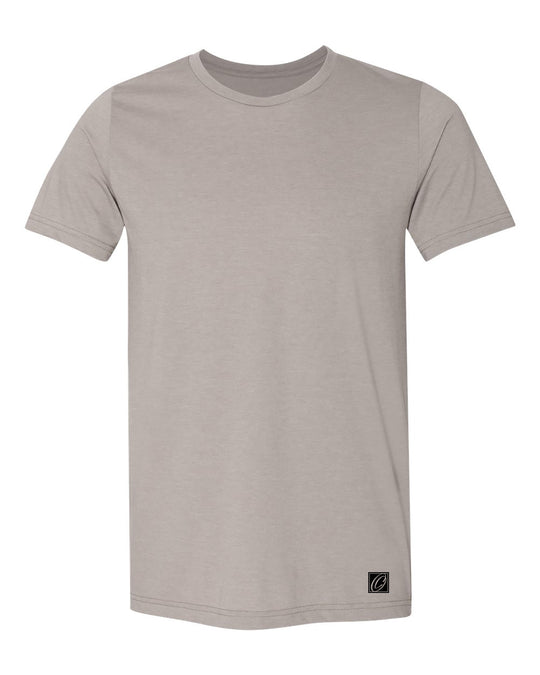 Bella Canvas Adult Heather CVC Crew Neck Short Sleeve Tee - Black/Gray/White - XS-XL