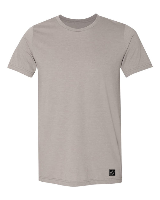 Bella Canvas Adult Heather CVC Crew Neck Short Sleeve Tee - Black/Gray/White - 2XL-4XL