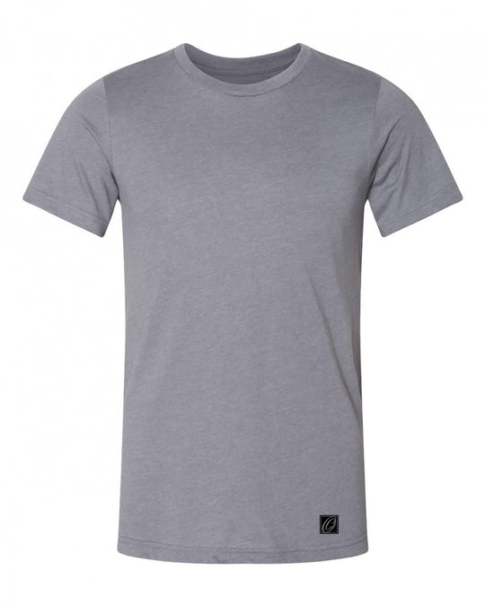 Bella Canvas Adult Heather CVC Crew Neck Short Sleeve Tee - Black/Gray/White - XS-XL