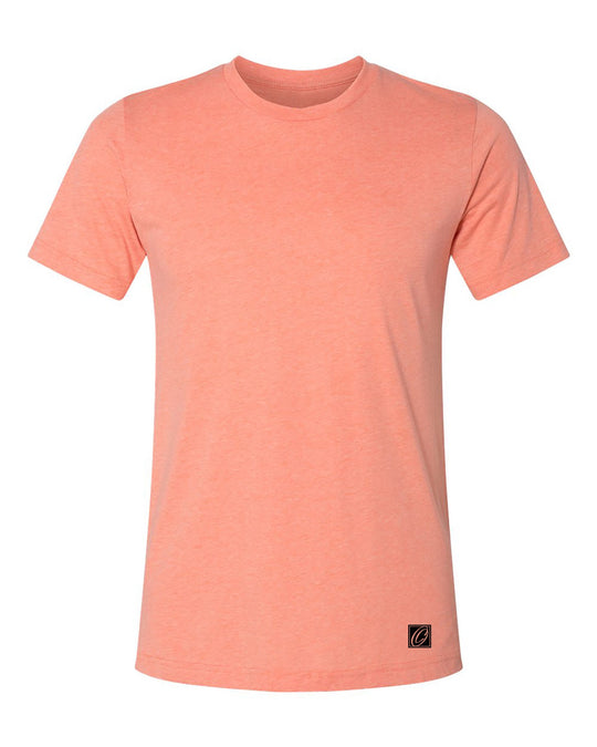 Bella Canvas Adult Heather CVC Crew Neck Short Sleeve Tee - Yellow/Orange/Tan - 2XL-4XL