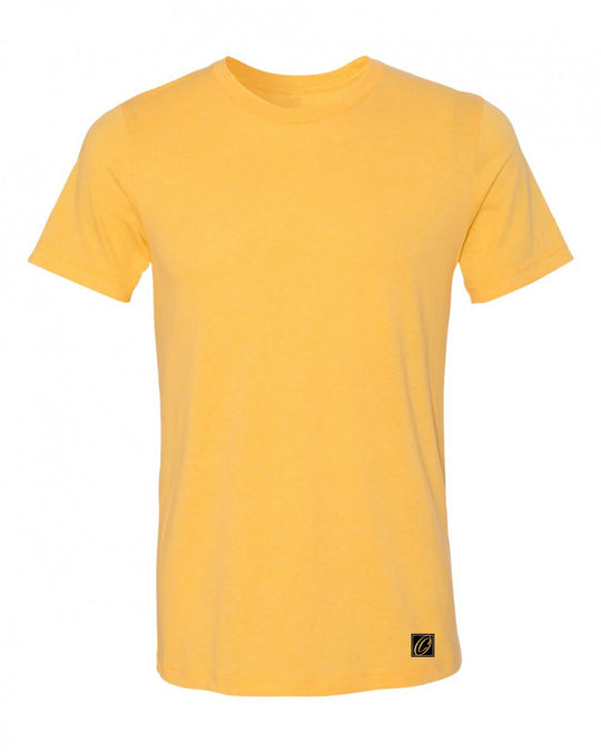 Bella Canvas Adult Heather CVC Crew Neck Short Sleeve Tee - Yellow/Orange/Tan - 2XL-4XL