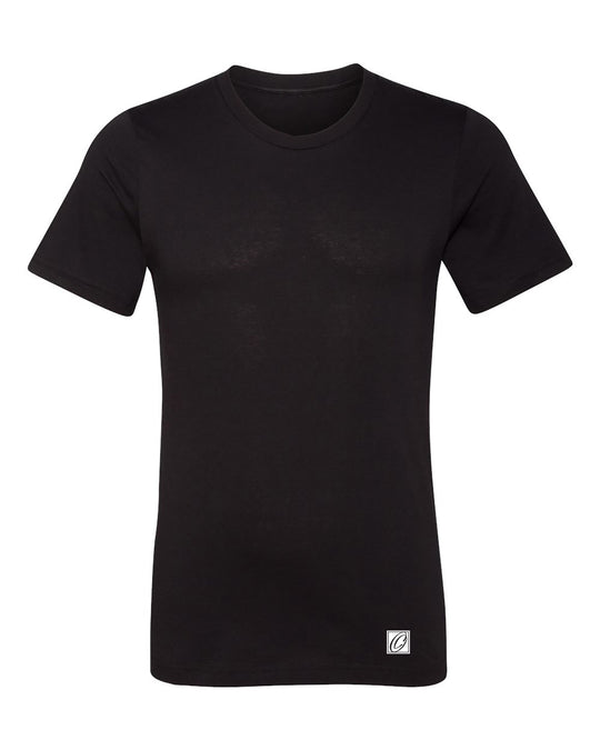 Bella Canvas Adult Heather CVC Crew Neck Short Sleeve Tee - Black/Gray/White - XS-XL