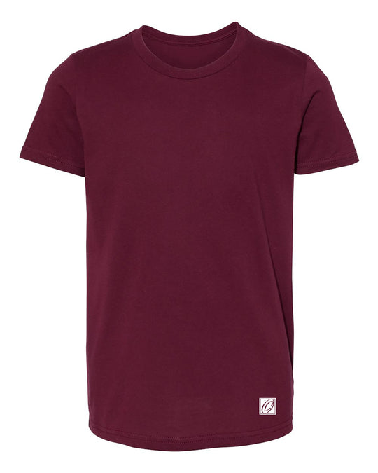 Bella Canvas Youth Jersey Cotton Crew Neck Short Sleeve Tee