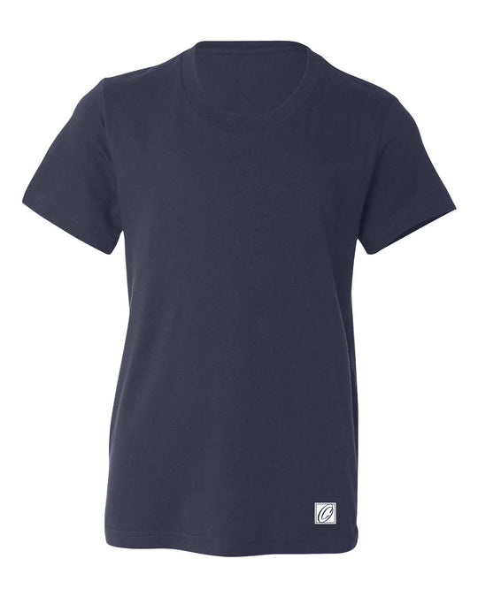 Bella Canvas Youth Jersey Cotton Crew Neck Short Sleeve Tee