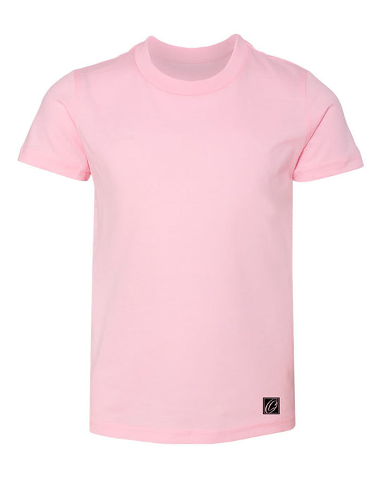 Bella Canvas Youth Jersey Cotton Crew Neck Short Sleeve Tee