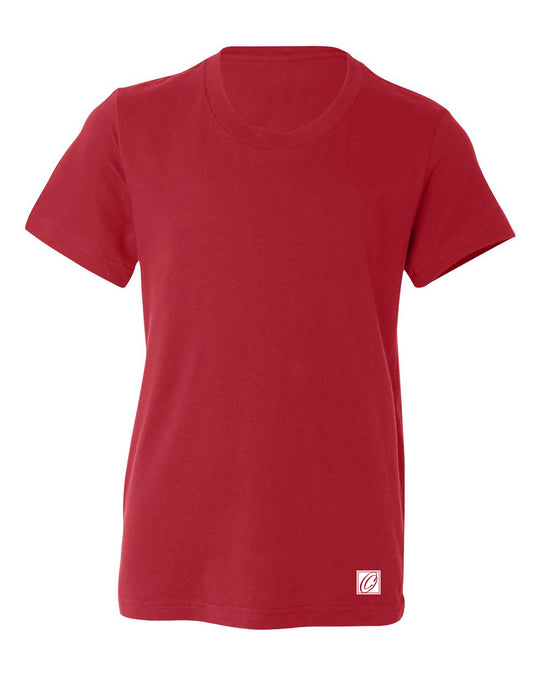 Bella Canvas Youth Jersey Cotton Crew Neck Short Sleeve Tee