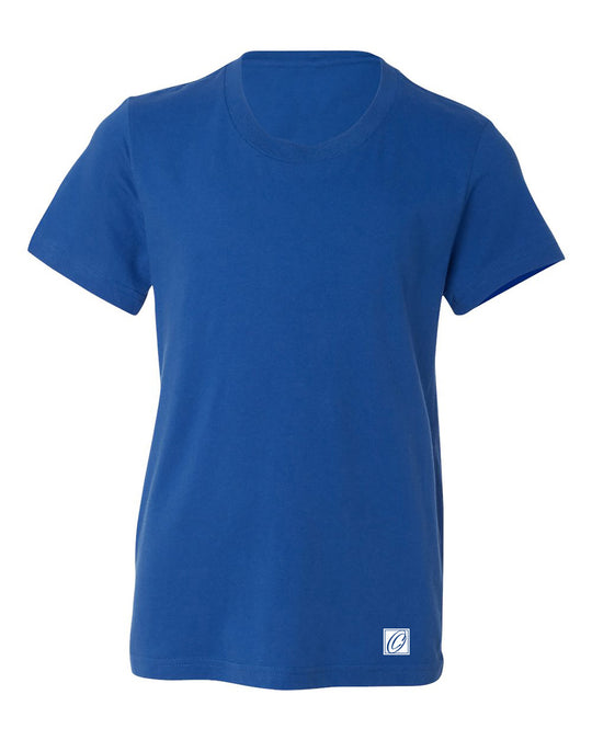 Bella Canvas Youth Jersey Cotton Crew Neck Short Sleeve Tee