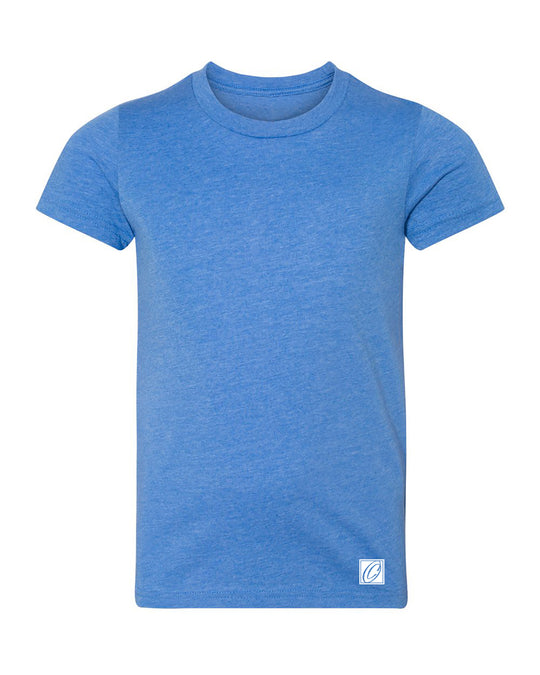 Bella Canvas Youth Heather CVC Crew Neck Short Sleeve Tee