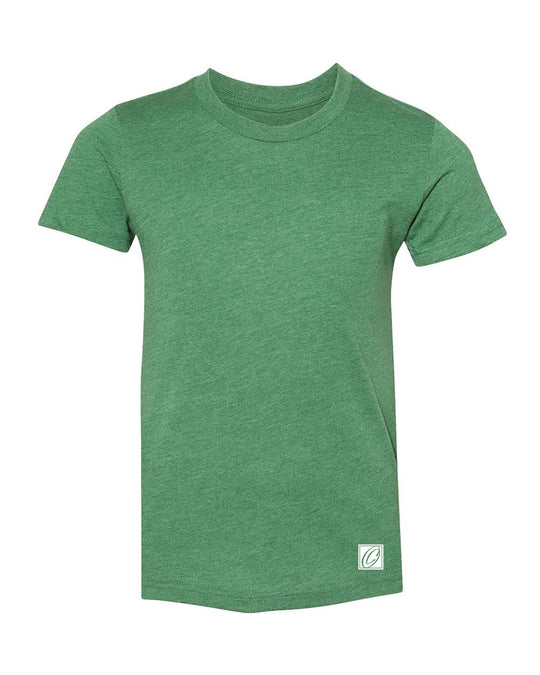 Bella Canvas Youth Heather CVC Crew Neck Short Sleeve Tee