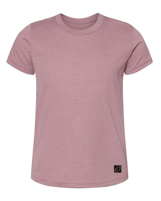 Bella Canvas Youth Heather CVC Crew Neck Short Sleeve Tee