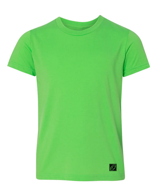Bella Canvas Youth Heather CVC Crew Neck Short Sleeve Tee