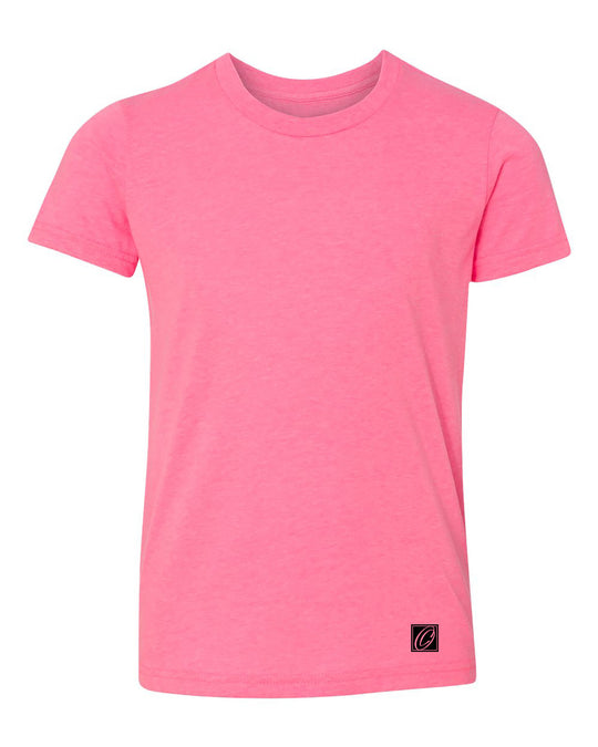 Bella Canvas Youth Heather CVC Crew Neck Short Sleeve Tee