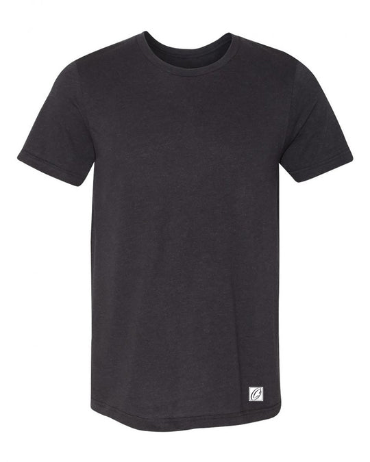 Bella Canvas Adult Triblend Crew Neck Short Sleeve Tee - Black/Brown/Gray/White - XS-XL