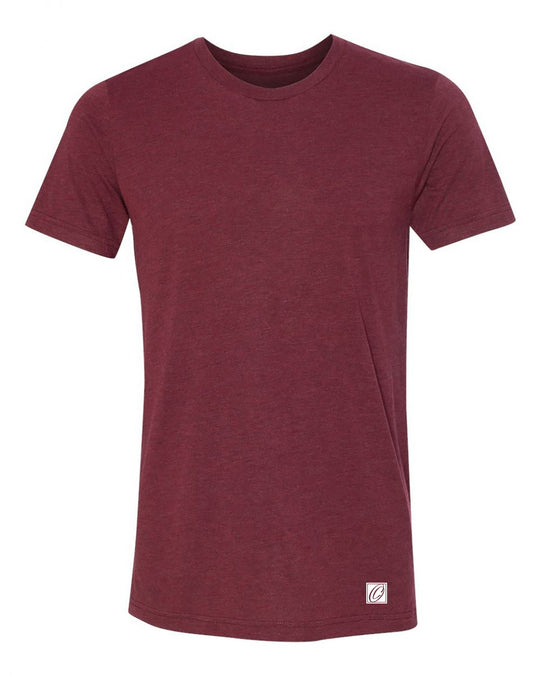 Bella Canvas Adult Triblend Crew Neck Short Sleeve Tee - Red/Pink/Purple - XS-XL