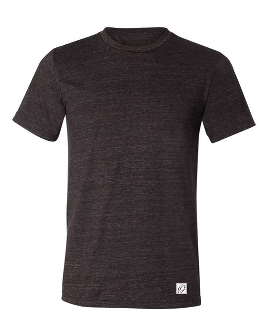 Bella Canvas Adult Triblend Crew Neck Short Sleeve Tee - Black/Brown/Gray/White - XS-XL