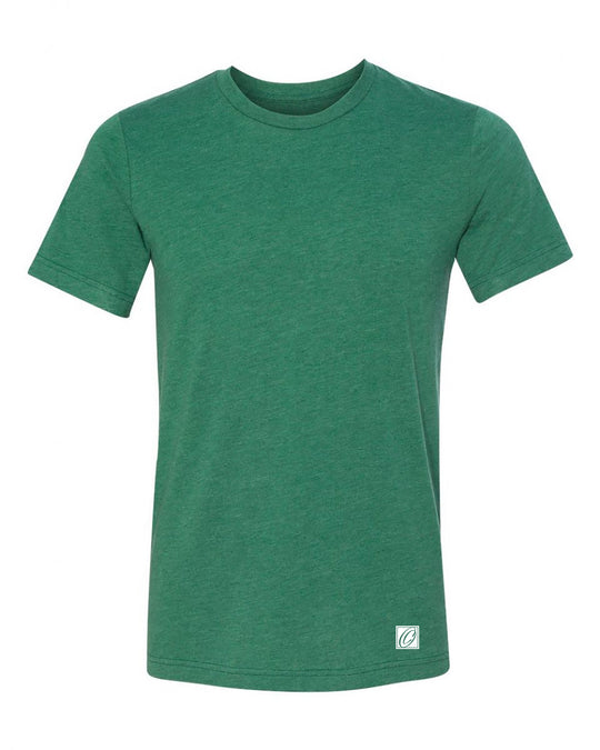 Bella Canvas Adult Triblend Crew Neck Short Sleeve Tee - Greens - XS-XL
