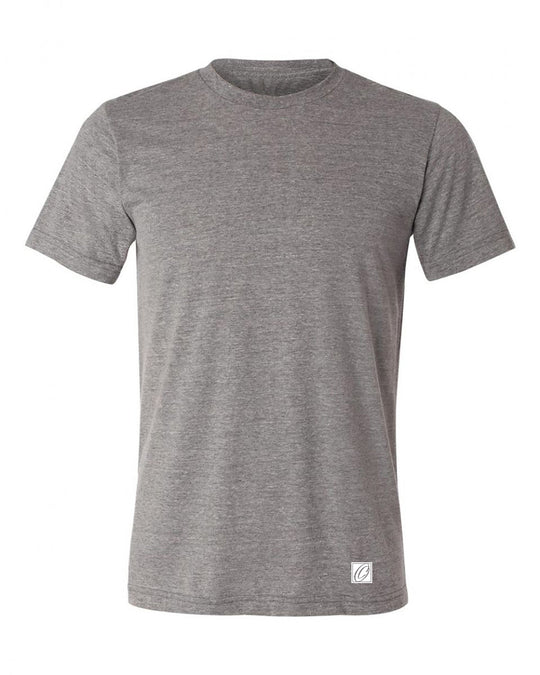 Bella Canvas Adult Triblend Crew Neck Short Sleeve Tee - Black/Brown/Gray/White - 2XL-4XL