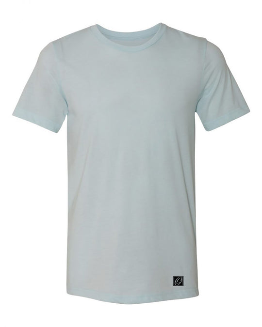 Bella Canvas Adult Triblend Crew Neck Short Sleeve Tee - Blues - XS-XL