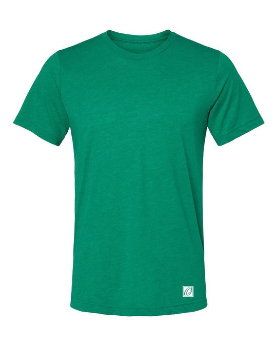 Bella Canvas Adult Triblend Crew Neck Short Sleeve Tee - Greens - XS-XL