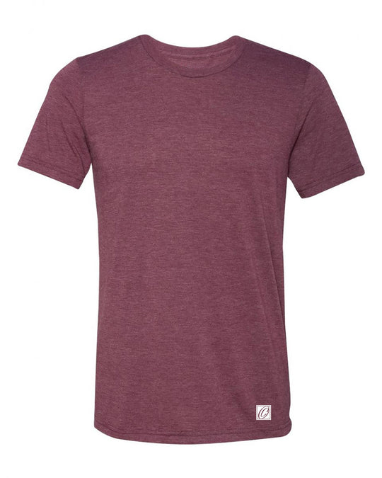 Bella Canvas Adult Triblend Crew Neck Short Sleeve Tee - Red/Pink/Purple - 2XL-3XL