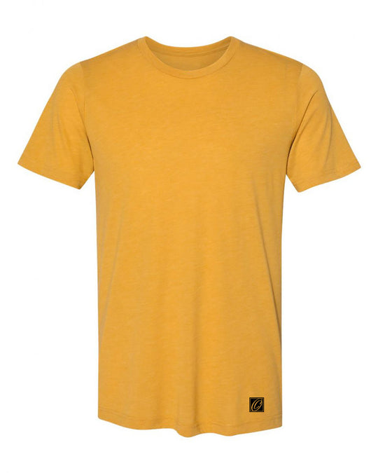 Bella Canvas Adult Triblend Crew Neck Short Sleeve Tee - Yellow/Orange/Tan - 2XL-3XL