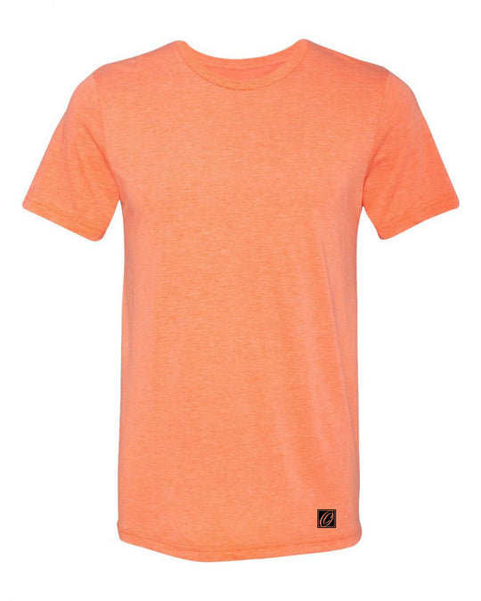Bella Canvas Adult Triblend Crew Neck Short Sleeve Tee - Yellow/Orange/Tan - 2XL-3XL