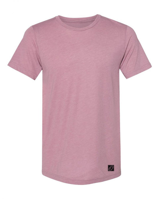 Bella Canvas Adult Triblend Crew Neck Short Sleeve Tee - Red/Pink/Purple - 2XL-3XL