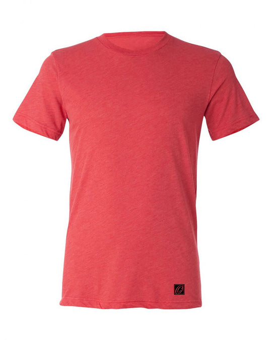 Bella Canvas Adult Triblend Crew Neck Short Sleeve Tee - Red/Pink/Purple - 2XL-3XL