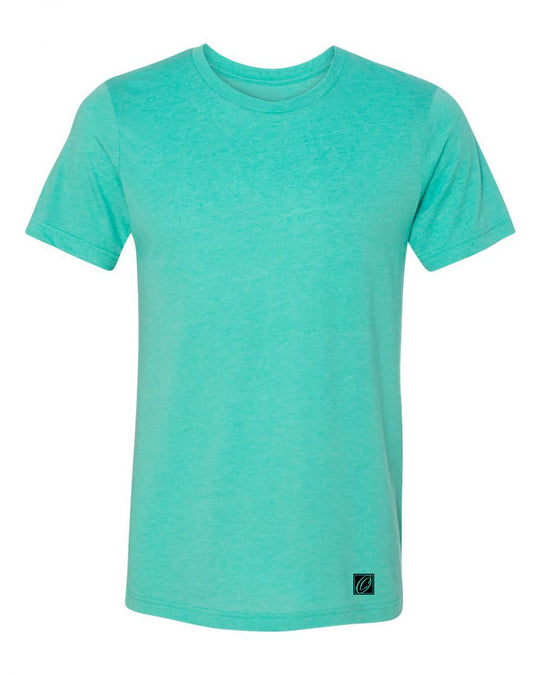 Bella Canvas Adult Triblend Crew Neck Short Sleeve Tee - Greens - XS-XL