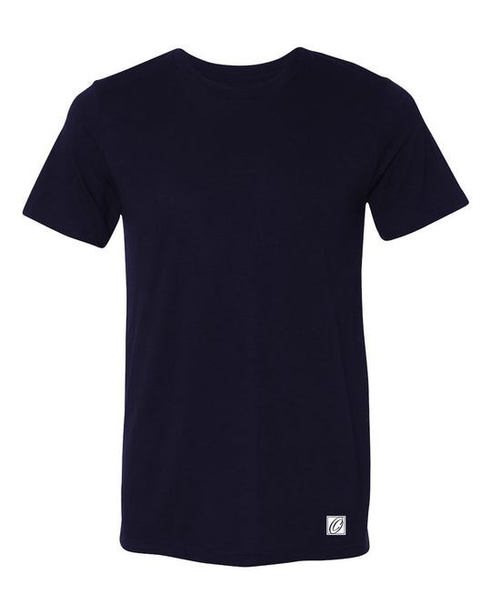 Bella Canvas Adult Triblend Crew Neck Short Sleeve Tee - Blues - XS-XL