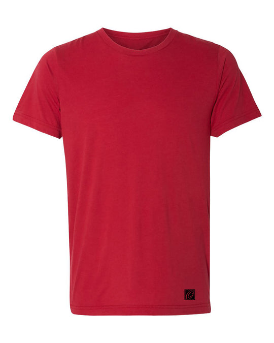 Bella Canvas Adult Triblend Crew Neck Short Sleeve Tee - Red/Pink/Purple - 2XL-3XL