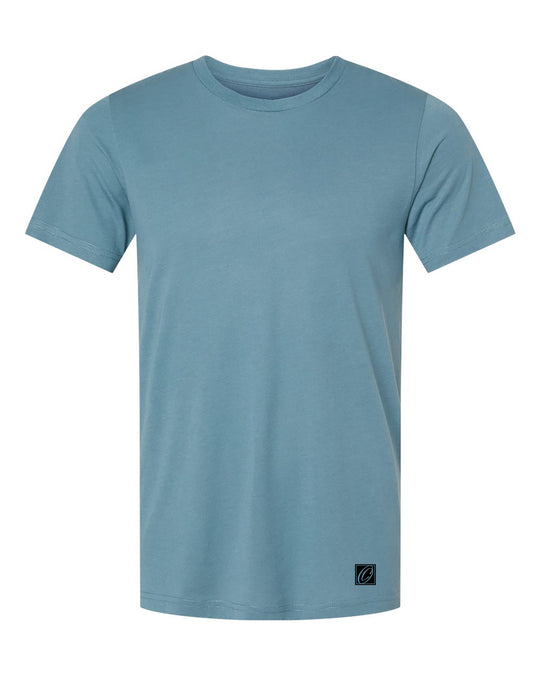 Bella Canvas Adult Triblend Crew Neck Short Sleeve Tee - Blues - XS-XL