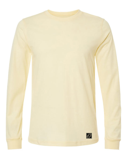 Bella Canvas Adult Heather CVC Crew Neck Long Sleeve Tee - Red/Yellow/Orange/Tan/White/Brown