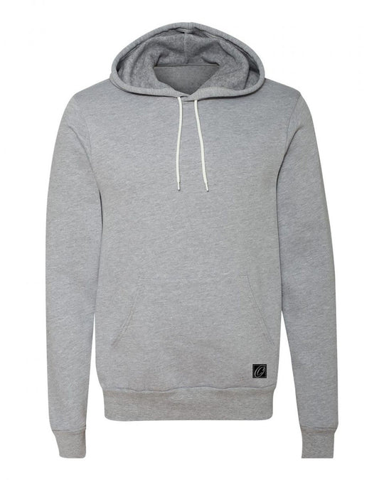 Bella Canvas Adult Midweight Sponge Fleece Pullover Hoodie - Black/Gray/White - 2XL-3XL