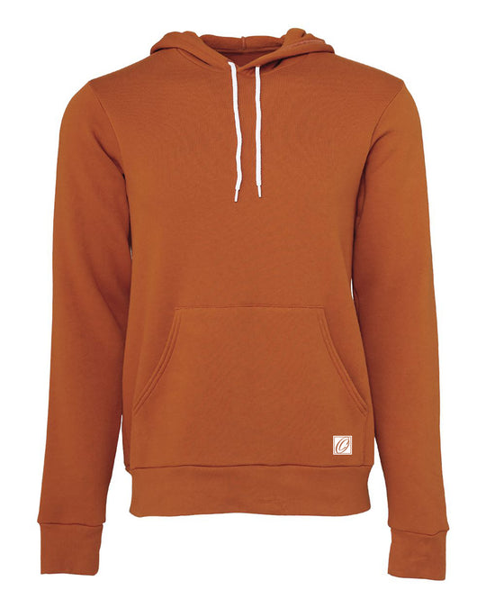 Bella Canvas Adult Midweight Sponge Fleece Pullover Hoodie - Yellow/Orange/Tan - XS-XL