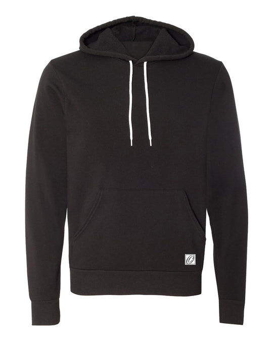 Bella Canvas Adult Midweight Sponge Fleece Pullover Hoodie - Black/Gray/White - 2XL-3XL