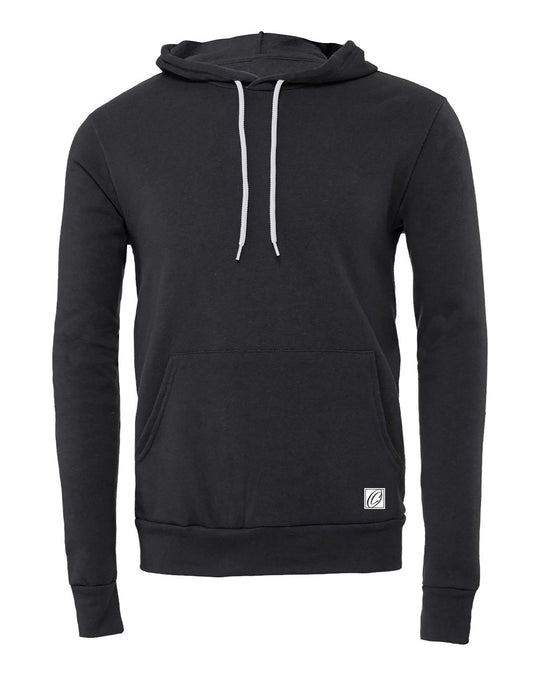 Bella Canvas Adult Midweight Sponge Fleece Pullover Hoodie - Black/Gray/White - 2XL-3XL