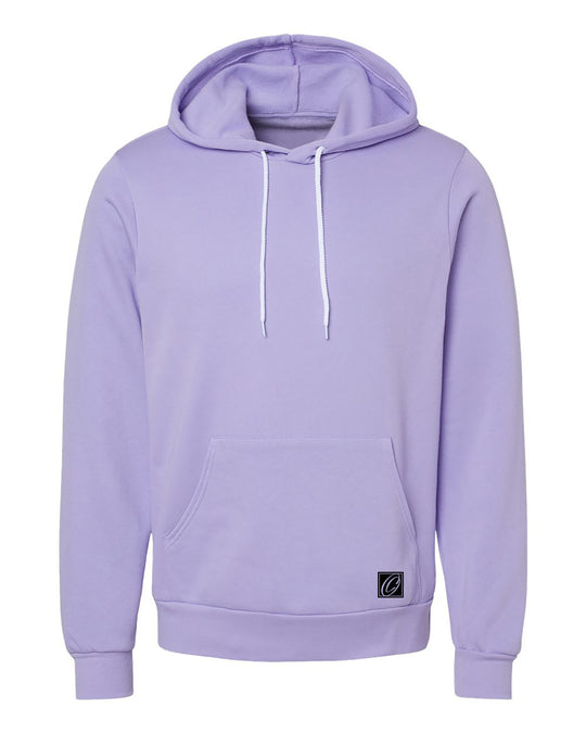 Bella Canvas Adult Midweight Sponge Fleece Pullover Hoodie - Red/Pink/Purple - XS-XL