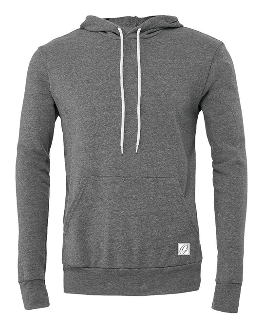 Bella Canvas Adult Midweight Sponge Fleece Pullover Hoodie - Black/Gray/White - XS-XL