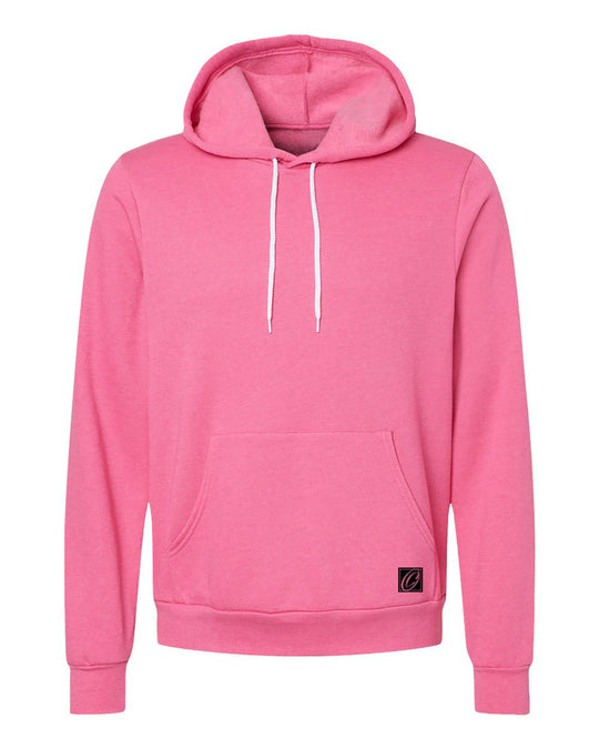 Bella Canvas Adult Midweight Sponge Fleece Pullover Hoodie - Red/Pink/Purple - 2XL-3XL