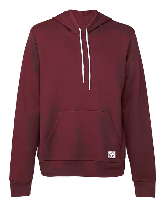 Bella Canvas Adult Midweight Sponge Fleece Pullover Hoodie - Red/Pink/Purple - XS-XL