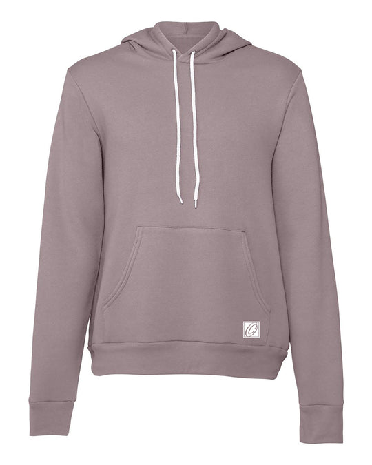 Bella Canvas Adult Midweight Sponge Fleece Pullover Hoodie - Black/Gray/White - XS-XL