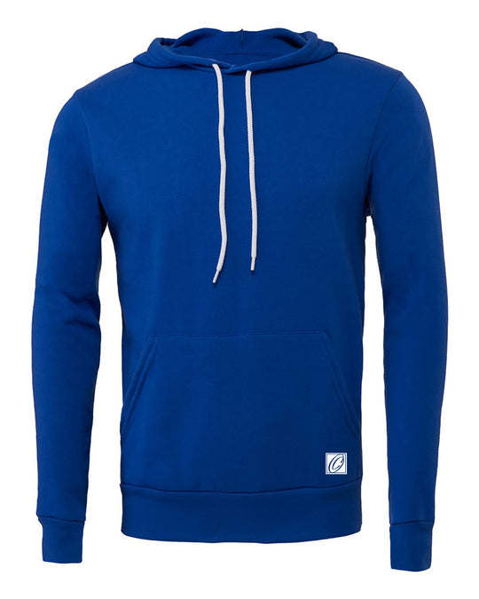 Bella Canvas Adult Midweight Sponge Fleece Pullover Hoodie - Blue/Green - XS-XL