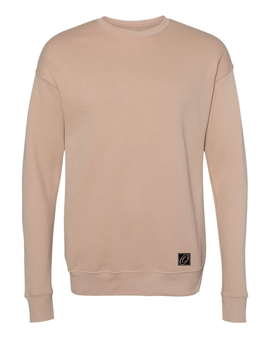Bella Canvas Adult Midweight Sponge Fleece Drop Shoulder Crewneck Sweatshirt - Red/Yellow/Orange/Tan/White