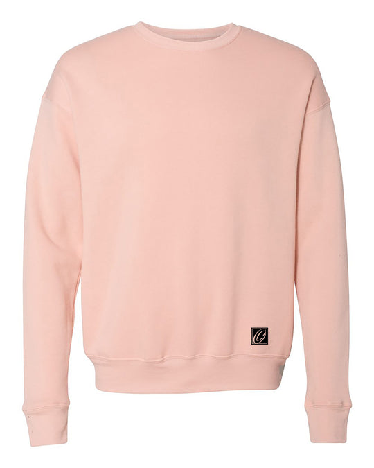 Bella Canvas Adult Midweight Sponge Fleece Drop Shoulder Crewneck Sweatshirt - Red/Yellow/Orange/Tan/White