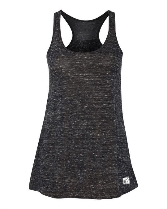 Bella Canvas Ladies Flowy Racerback Tank - Black/Gray/White