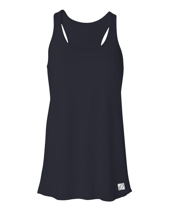 Bella Canvas Ladies Flowy Racerback Tank - Blue/Green