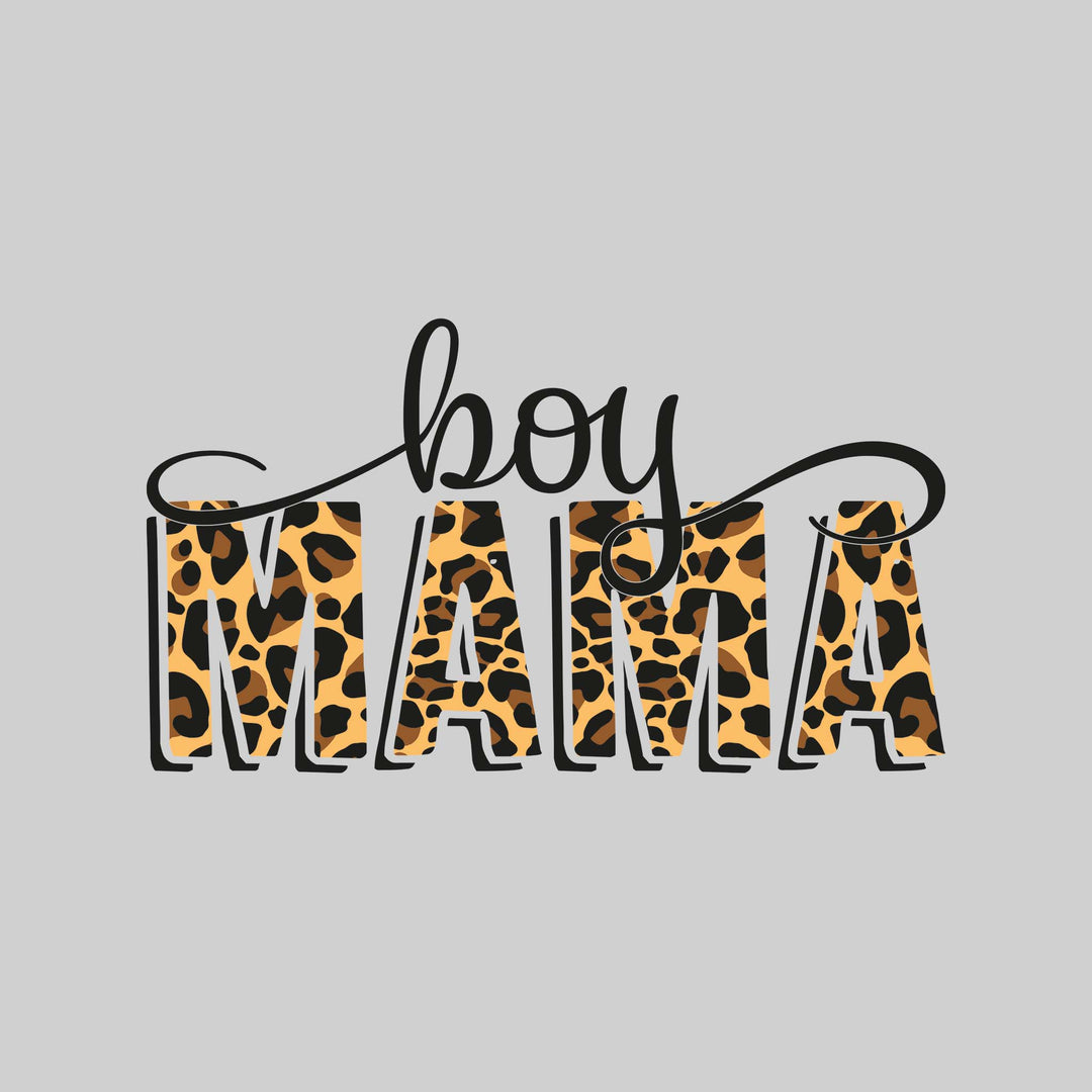 Boy Mama - Leopard Print