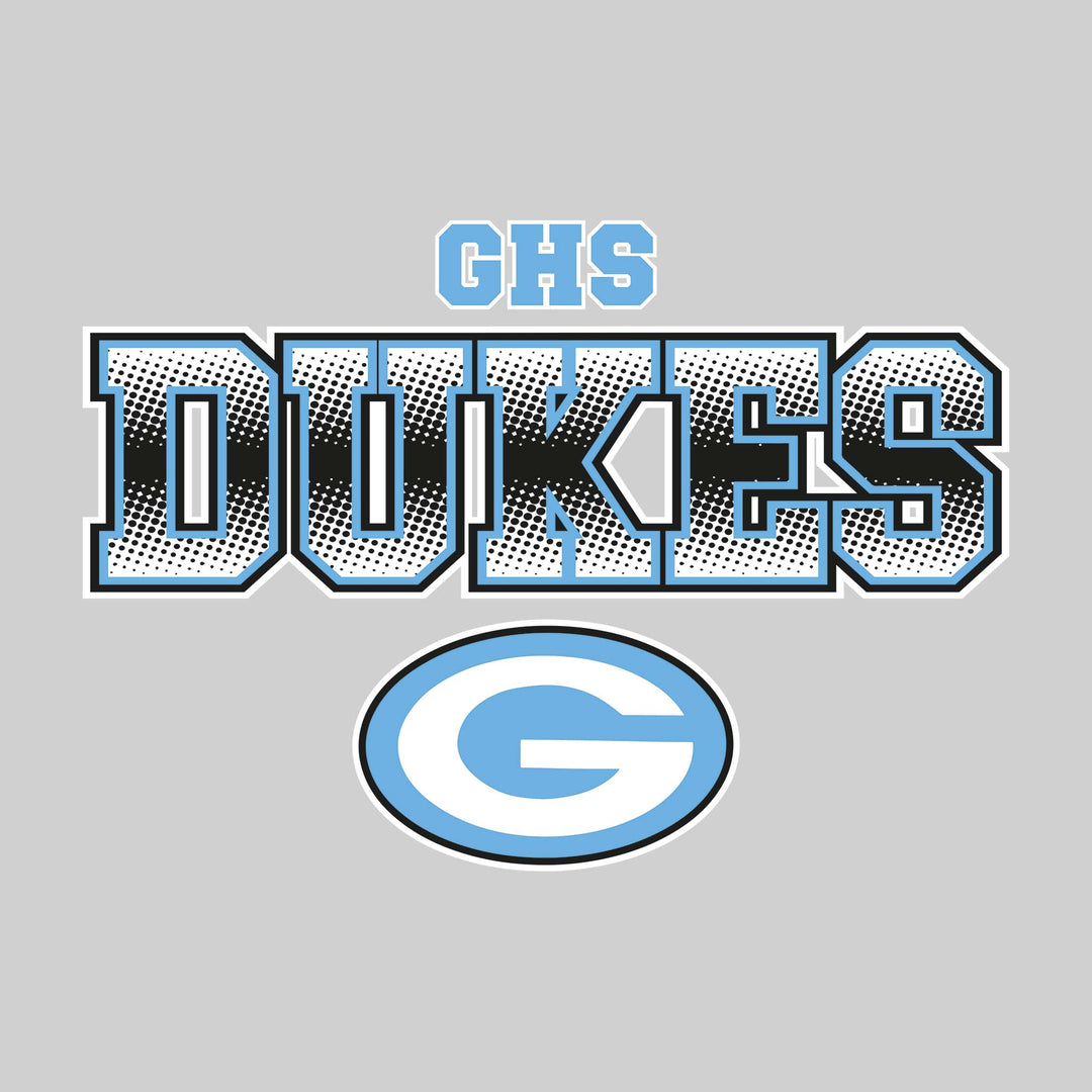 Garber Dukes - Spirit Wear - Halftone Dukes