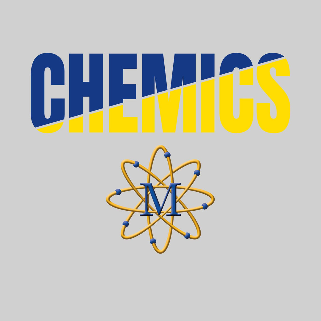 Midland Chemics - School Spirit Wear - Split-Color Chemics with Logo